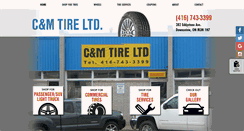 Desktop Screenshot of cmtire.com